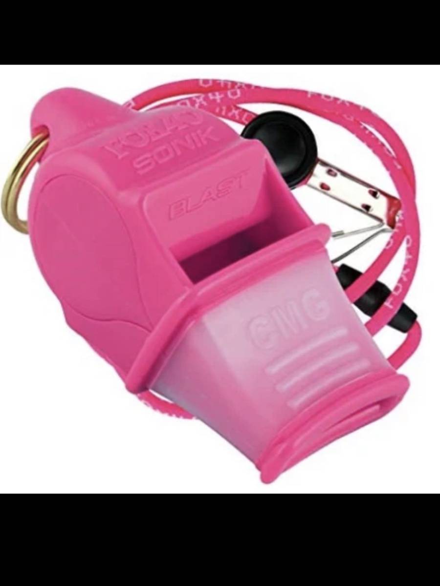 Genuine Canada imported FOX40SONIK sound wave whistle original imported basketball referee whistle tutor sport