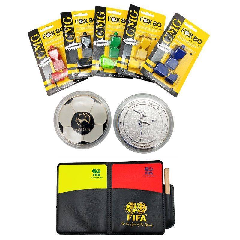 Red and yellow card+MAICCA Picking Bidder+Pot whistle