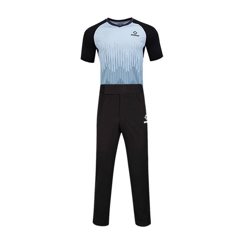 Persistent basketball referee takes the judge trousers professional ruling sports short -sleeved breathable sweat absorption custom printing a set of equipment