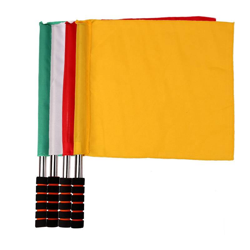 Fanta flag track and field referee patrol flag football side flag parking lot traffic command hand flag railway signal flag