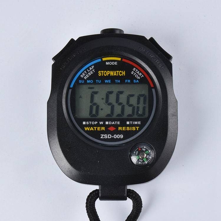 ZSD-009 Multifunctional electronics flocks timer sports fitness student competition running swimming referee plom wattage