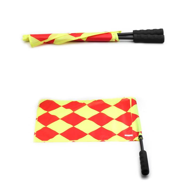 Professional football referee equipment Red and yellow card whistle flag picking side -to -side football training equipment set set