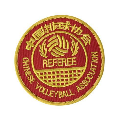 Professional volleyball referee national -level first -level second -level logo chest chapters gas row referee breast chapter logo
