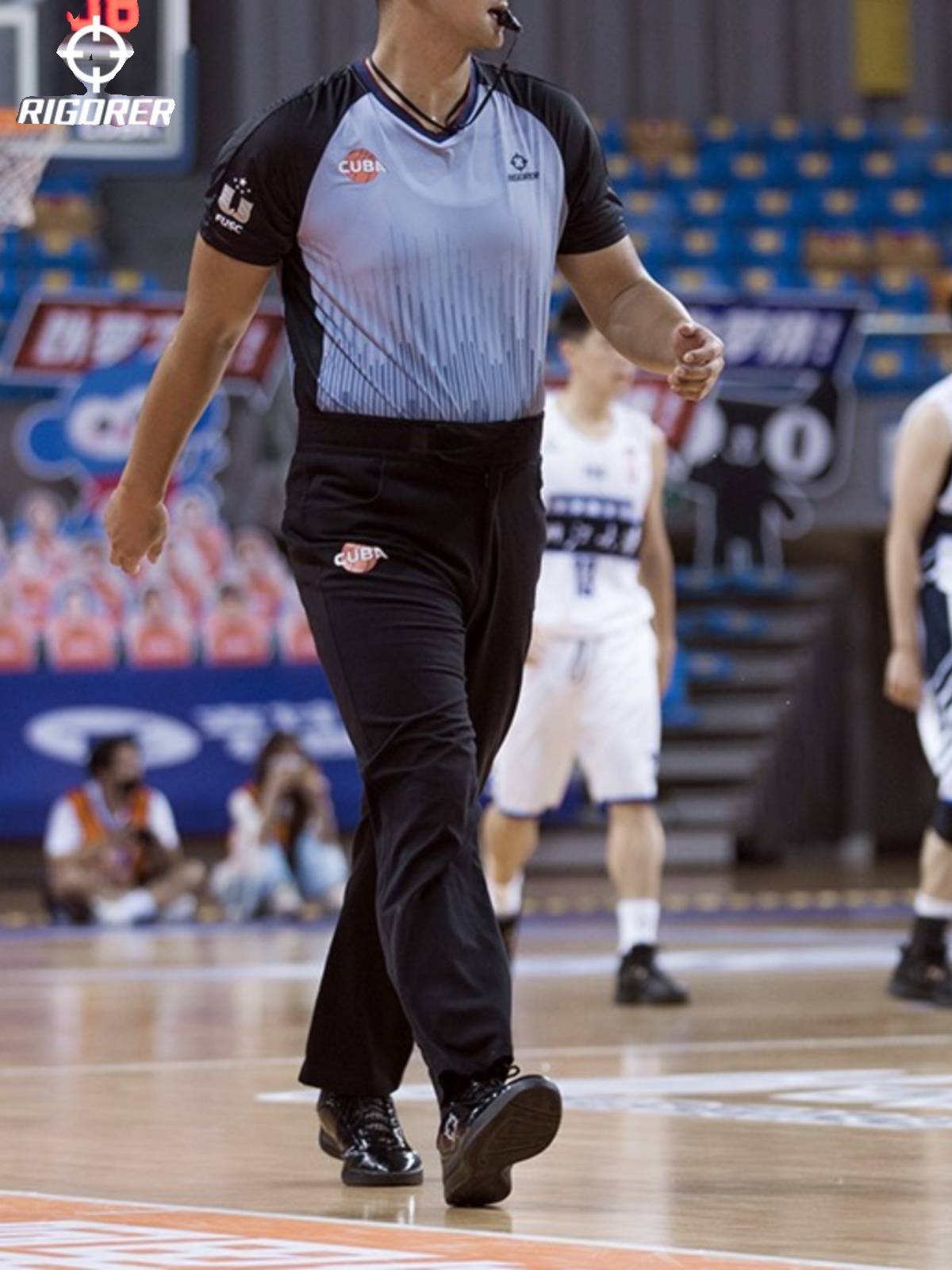 Persistent referee pants Basketball CUBA sponsorship training competition league special beam running four seasons sports trousers