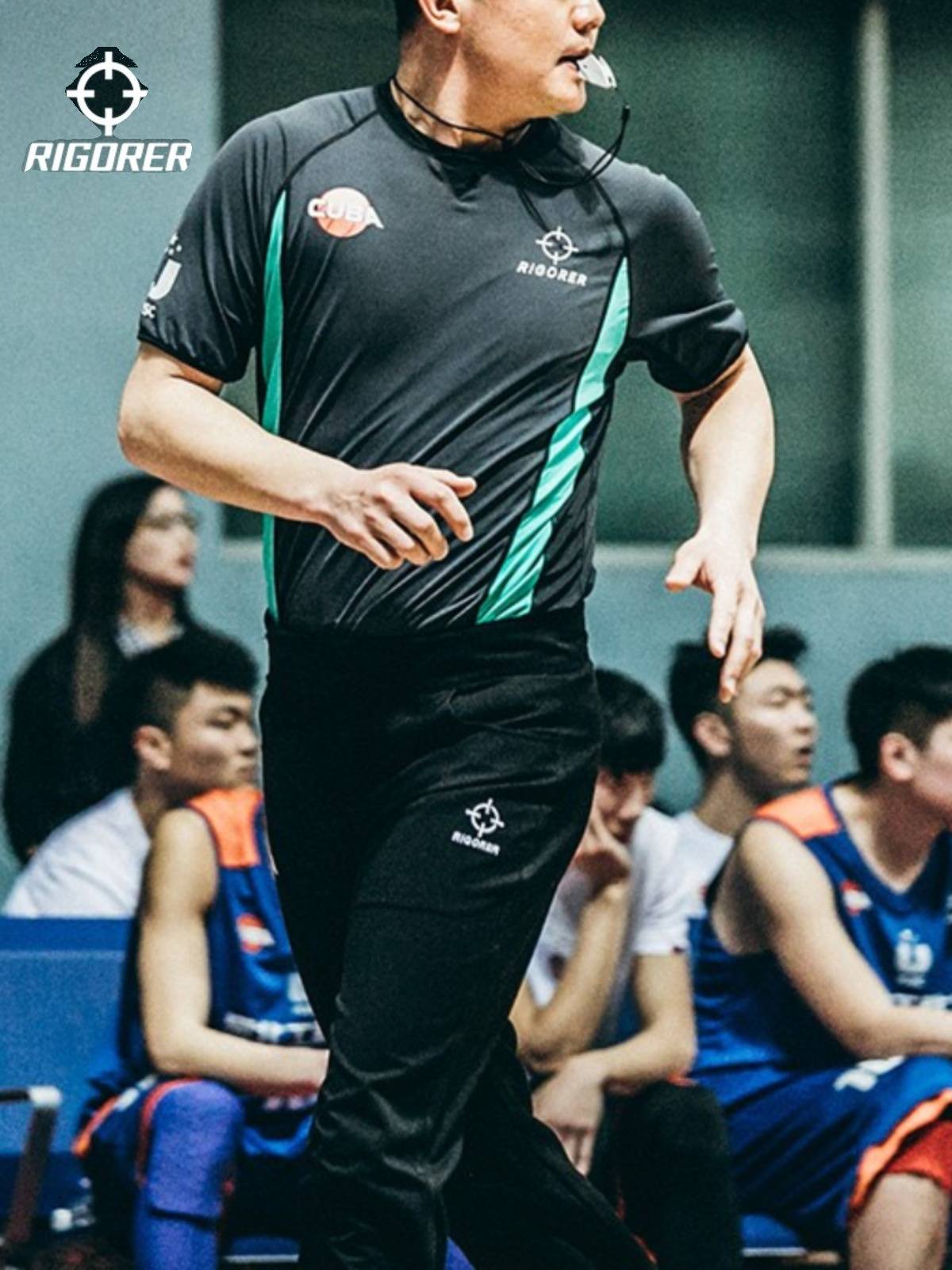 Persistent referee pants Basketball CUBA sponsorship training competition league special beam running four seasons sports trousers
