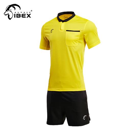 Rock Antelope Football Magistical Serving Short -sleeved Judgment Set football match Equipment Equipment Equipment Team Competition Judgment