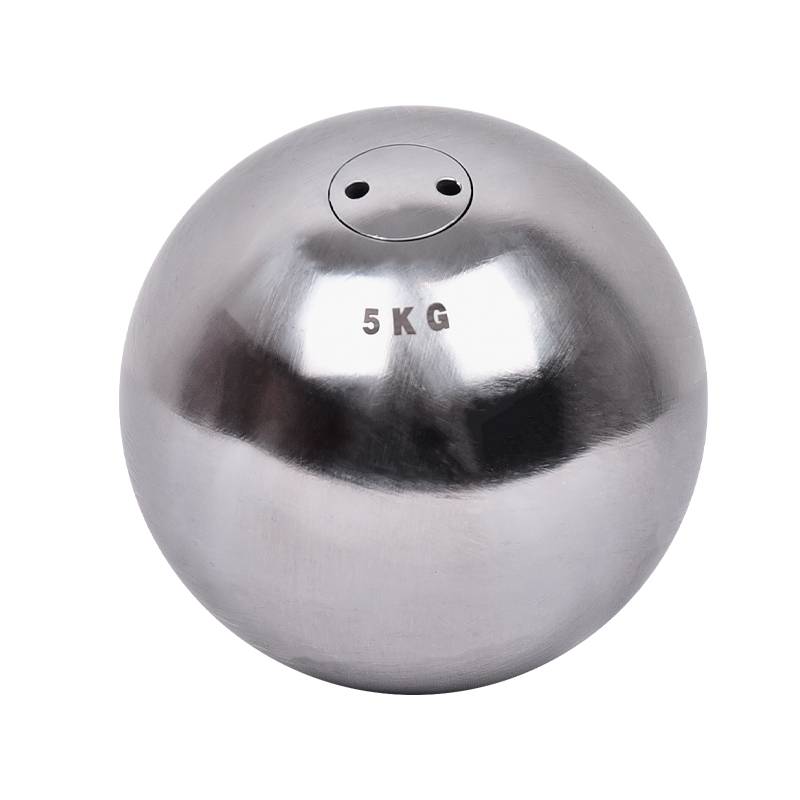 ray's sports field solid carbon steel standard 5kg lead, training in lead ball steel