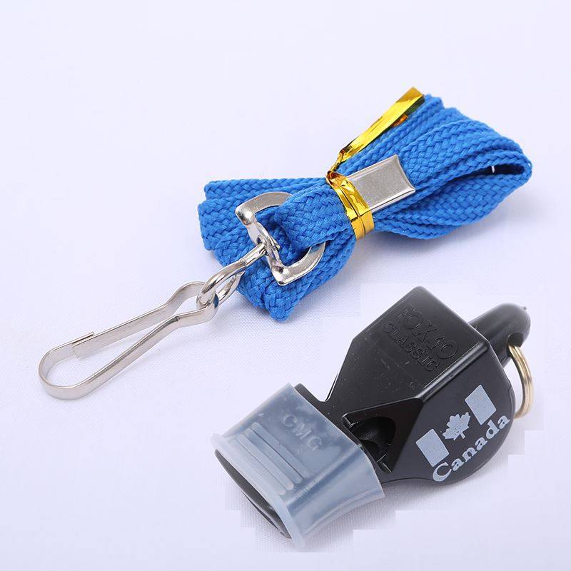 Fox with rope whistle [Black]