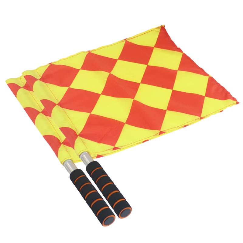 A pair of flags (small square+storage bag)