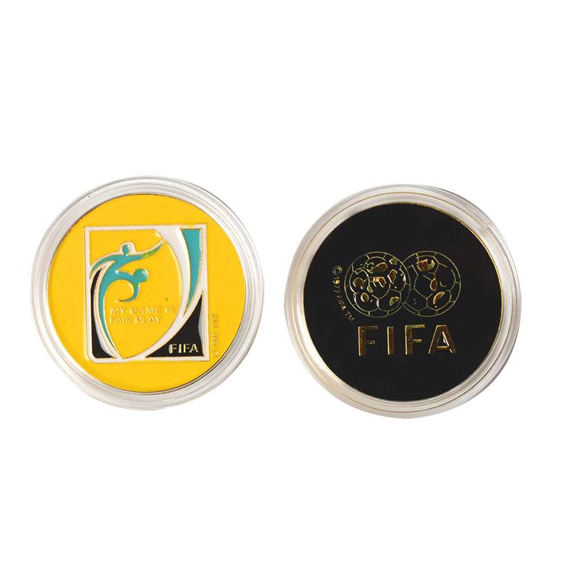 Soccer referee picks a ball with a basketball volleyball player picks a coin-painter
