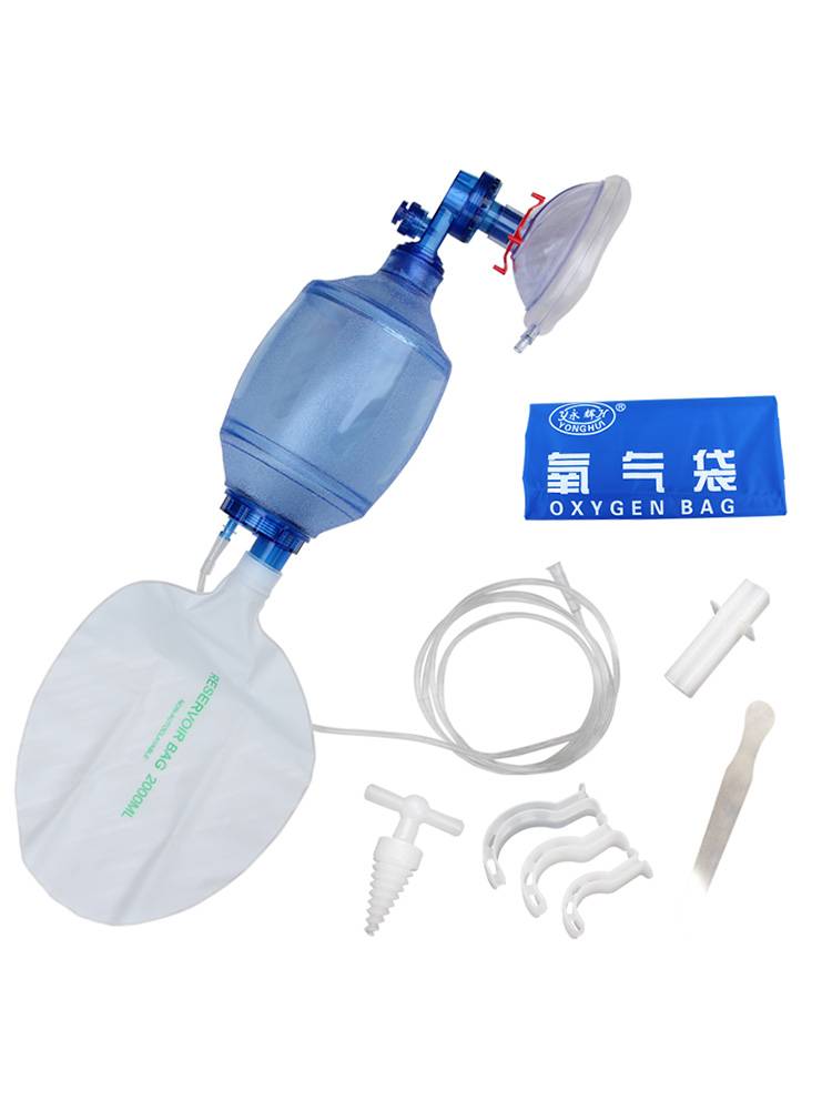 Five -piece artificial resuscitation of Shenlu Hospital's outpatient first aid equipment, an artificial recovery, breathing ball airbag, Kangbo simple respiratory