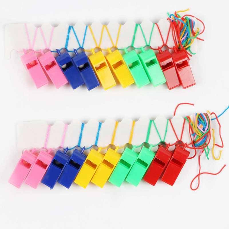 Sports teacher dedicated basketball referees outdoor outdoor competition cheering whistle high -frequency professional training plastic whistle