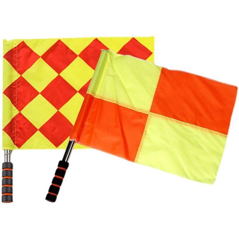 The flag-designer's flag-designer's field issued a command flag-marking device for the football tournament