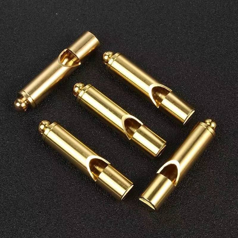 Lark and small bronze mouth outdoor outdoor life equipment military fan supplies retro referee brass pendant pendant
