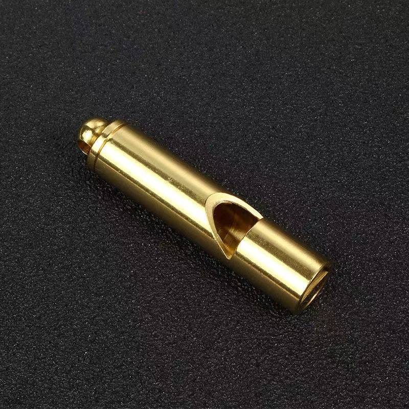 Brass whistle
