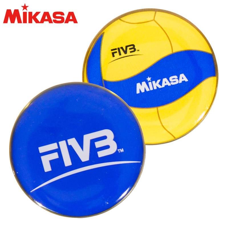 Mikasa Mikasa Volleyball Magic Test Form with a red and yellow card picker mouth