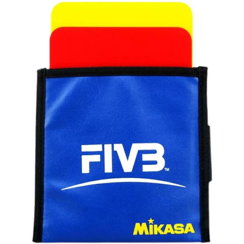 Mikasa Mikasa Volleyball Magic Test Form with a red and yellow card picker mouth
