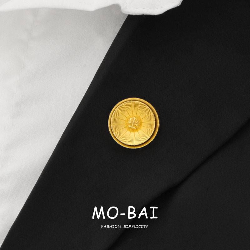 Japanese drama reverses the referee's brooches ins per personality Creative suits, cordyne adapment lawyer metal badges jewelry