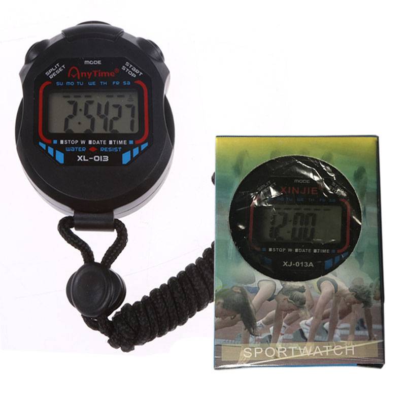 013 Electronic Spiral Sports Competition Judgment Time Putting Poor Parking Single Row Single Term Time Watch Special Price