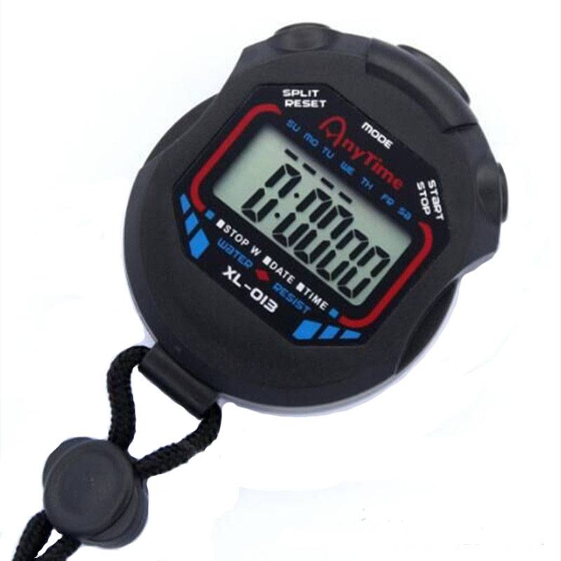 013 Electronic Spiral Sports Competition Judgment Time Putting Poor Parking Single Row Single Term Time Watch Special Price