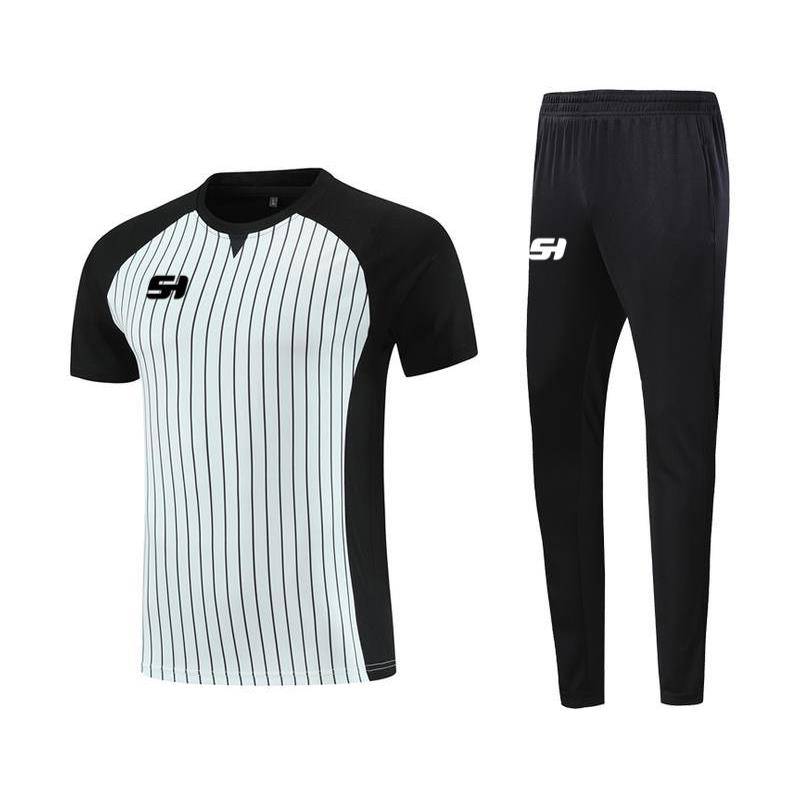 Persistent basketball referee takes CUBA sponsoring basketball association clothing, sweat absorption and breathable basketball game blow short -sleeved suit