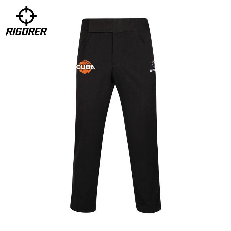 Performant genuine NBL basketball referee pants CUBA competition special NBA forces running breathable pants