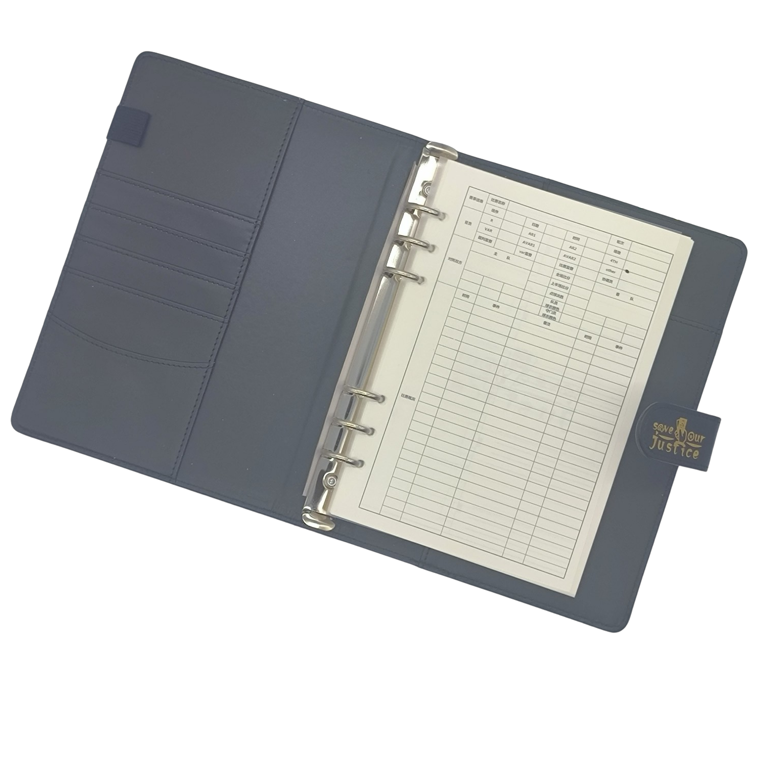 Board folder record book (11 people)