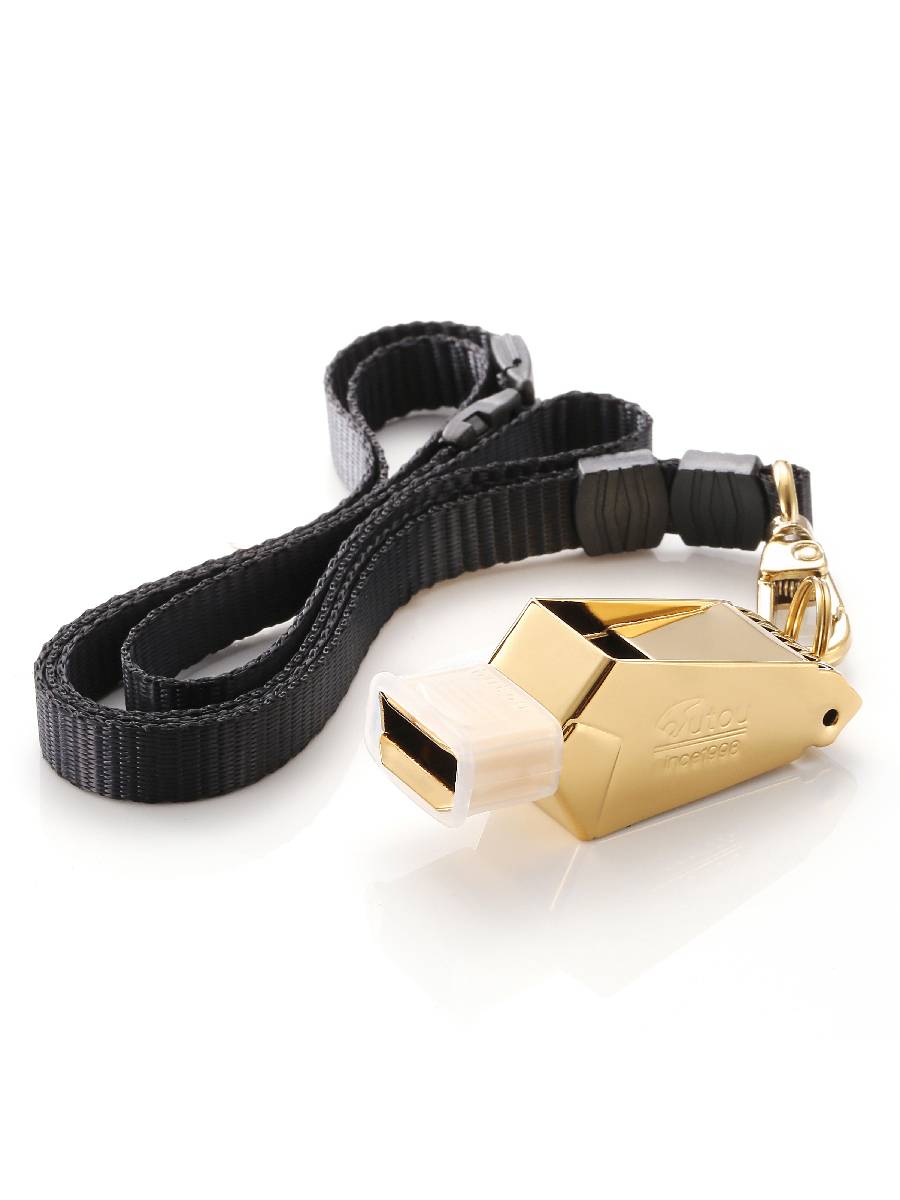 hutou Tiger head new product football mouth whistle carrier -pronoun metal non -nuclear basketball referee whistle