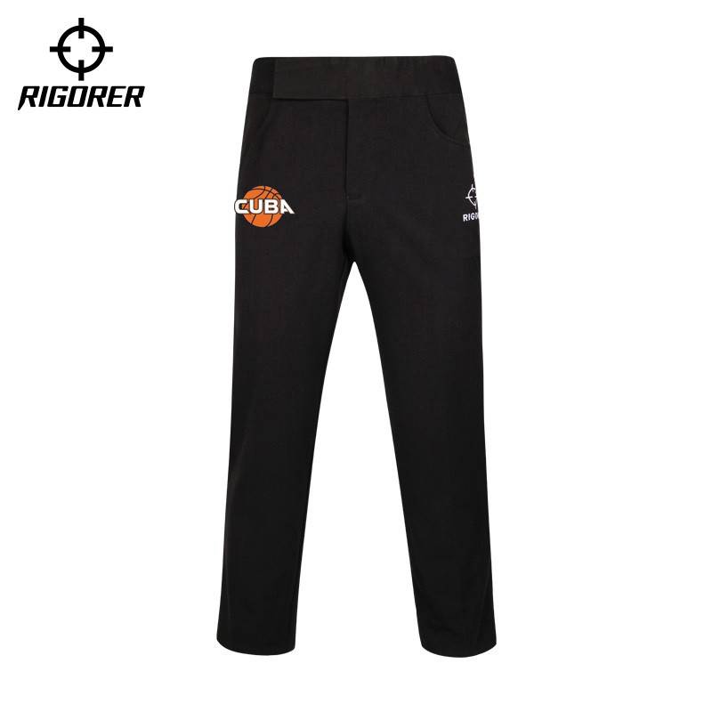 Persistent CUBA referee pants men's sports pants running sports trousers to blame basketball national referee straight pants