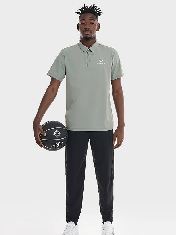 Persistent men and women CUBA sponsor the entrance coach leader referee to take POLO basketball fast dry lapel short sleeves