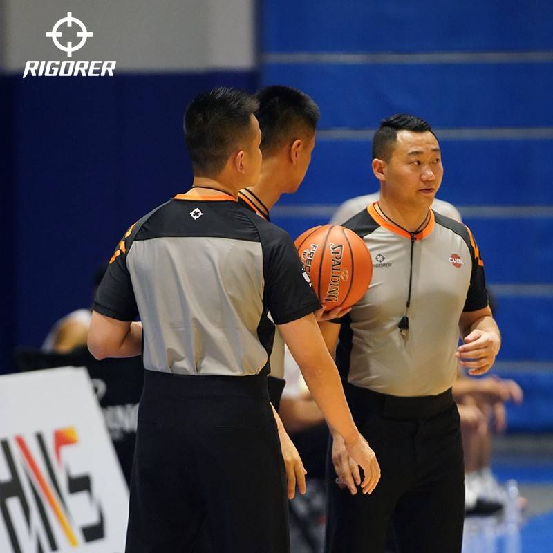 Persistent 2022cuba sponsorship referee T -shirt basketball professional competition judge takes breathable fast dry short sleeve T