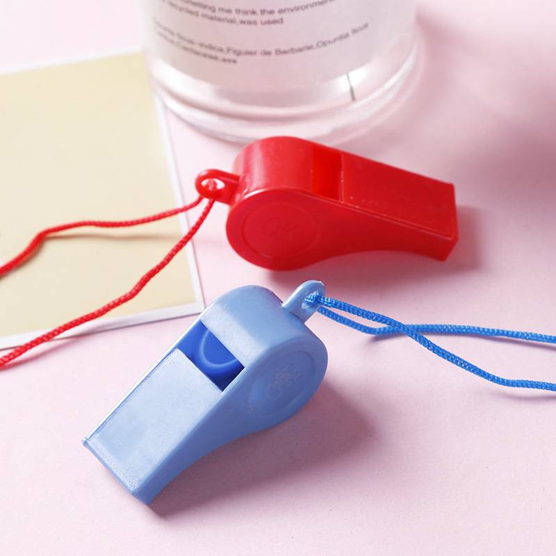 Sports goods plastic whistle children's toys color cheer cheer referee whistle fans manufacturers direct sales