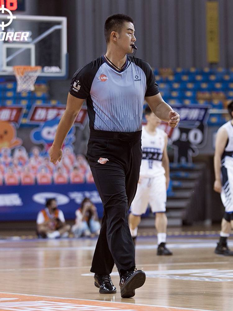 Persistent basketball referee takes CUBA competition ruling same T -shirt, fast dry, breathable sweat absorption sports short sleeves can be customized