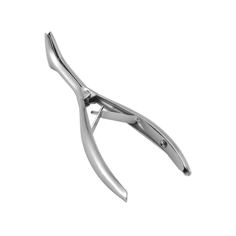 Stainless steel testing nasal mirrors and nasal peeping expander dual -hole opening device adult children's facial features expand ear nasal examination
