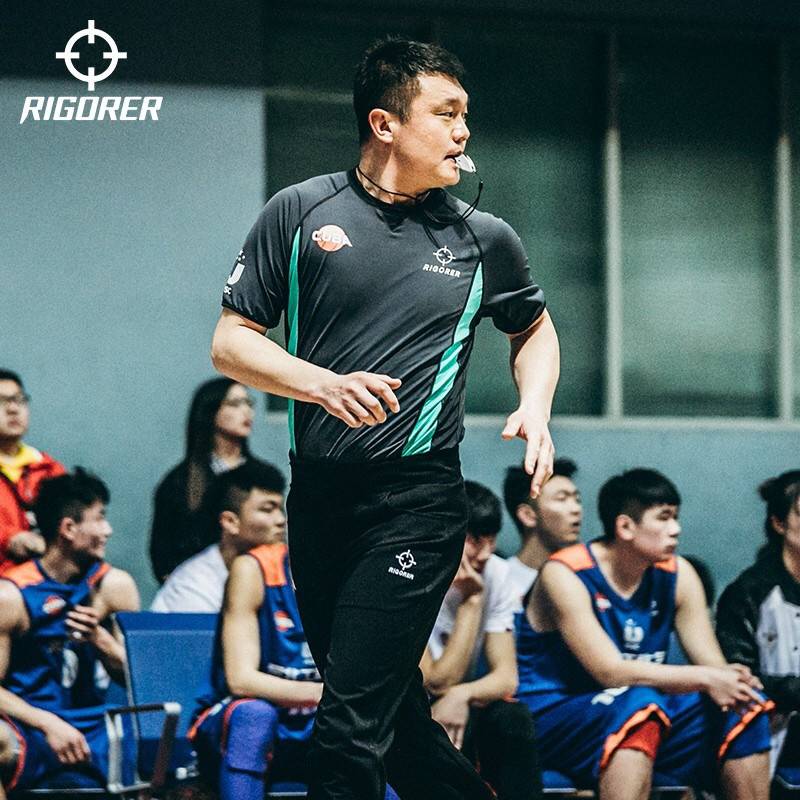 Persistent basketball referee pants professional ruling pants CUBA sponsor NBL high waist high -waist free belt free four seasons sports pants