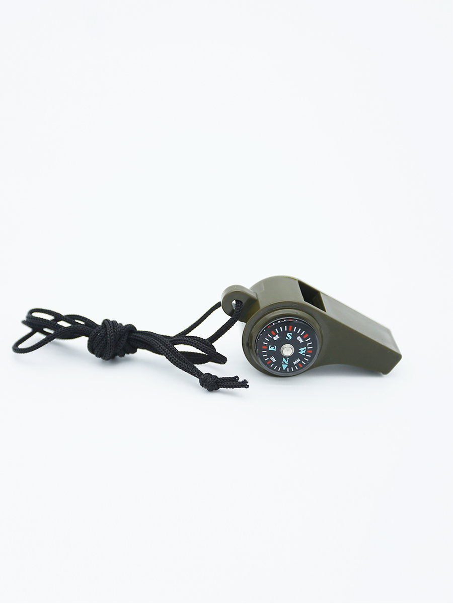 Outdoor life -saving multi -functional whistle referee coach whistle thermometer thermometer three -in -one whistle field emergency whistle