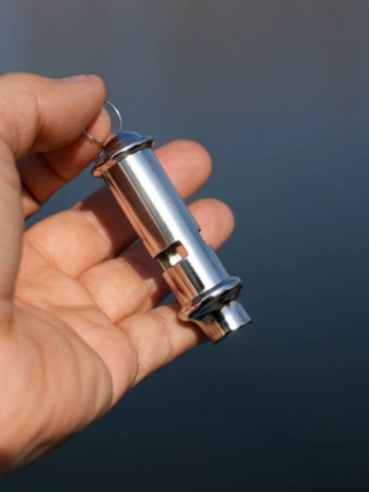 Kuju Jacking Trend Real Strike Referee Metal Sports Training Sports Competition Stainless Steel Teaching Practice Spirit