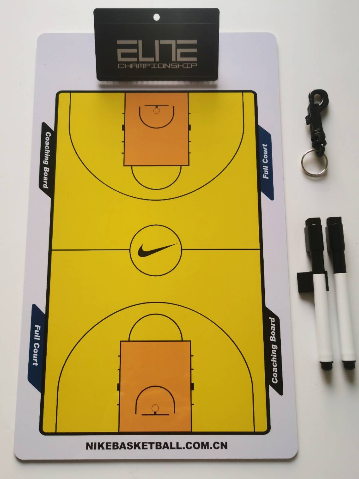 Basketball tactical board professional Nike coach board referee competition training for training for halftime printed with magnetic play chess pieces