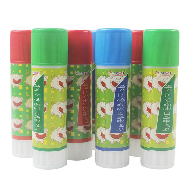 Zhengluo Pig with a mark Crayon -sheep Beast with a mark, red, green and blue three -color pig farm, 24 mixed mixed brushes