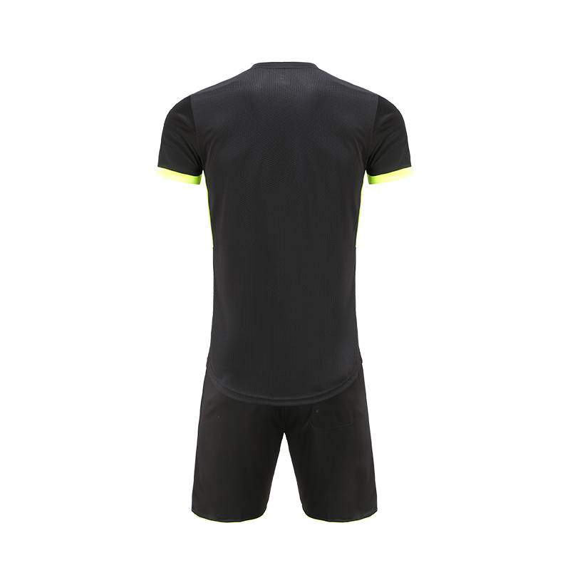 UCAN Ruke Referee Set Short -sleeved Football V -neck Ranning Professional Competition Judgment Equipment