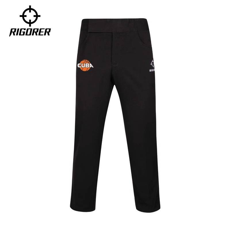 Performant genuine basketball referee takes the referee pants cuba competition sponsorship high -waist men and women universal sports trousers
