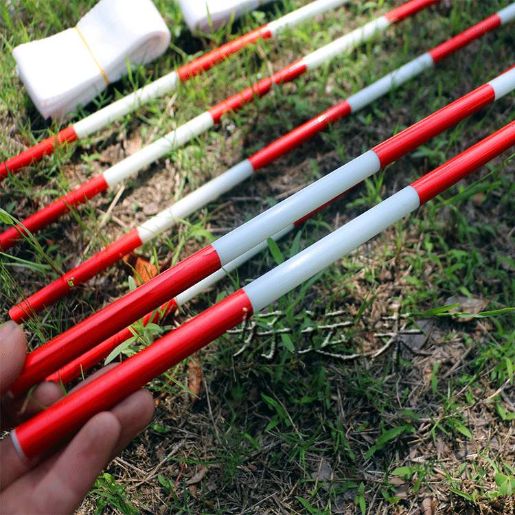 Volleyball signs rod volleyball volleyball competition Qi volleyball network glass reinforced reinforced reinforced pole standard 1.8 meters long