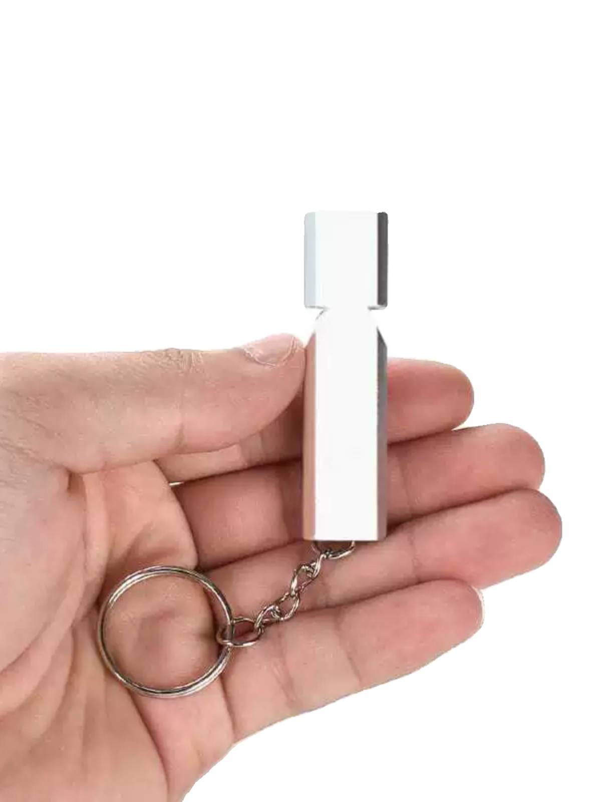Outdoor camping dual -hole high -frequency survival Equipment Equipment Portal Speaking Emergency Self -Rescue Self -Self -Self -rescue High -Final High -Fine Aluminum A whistle