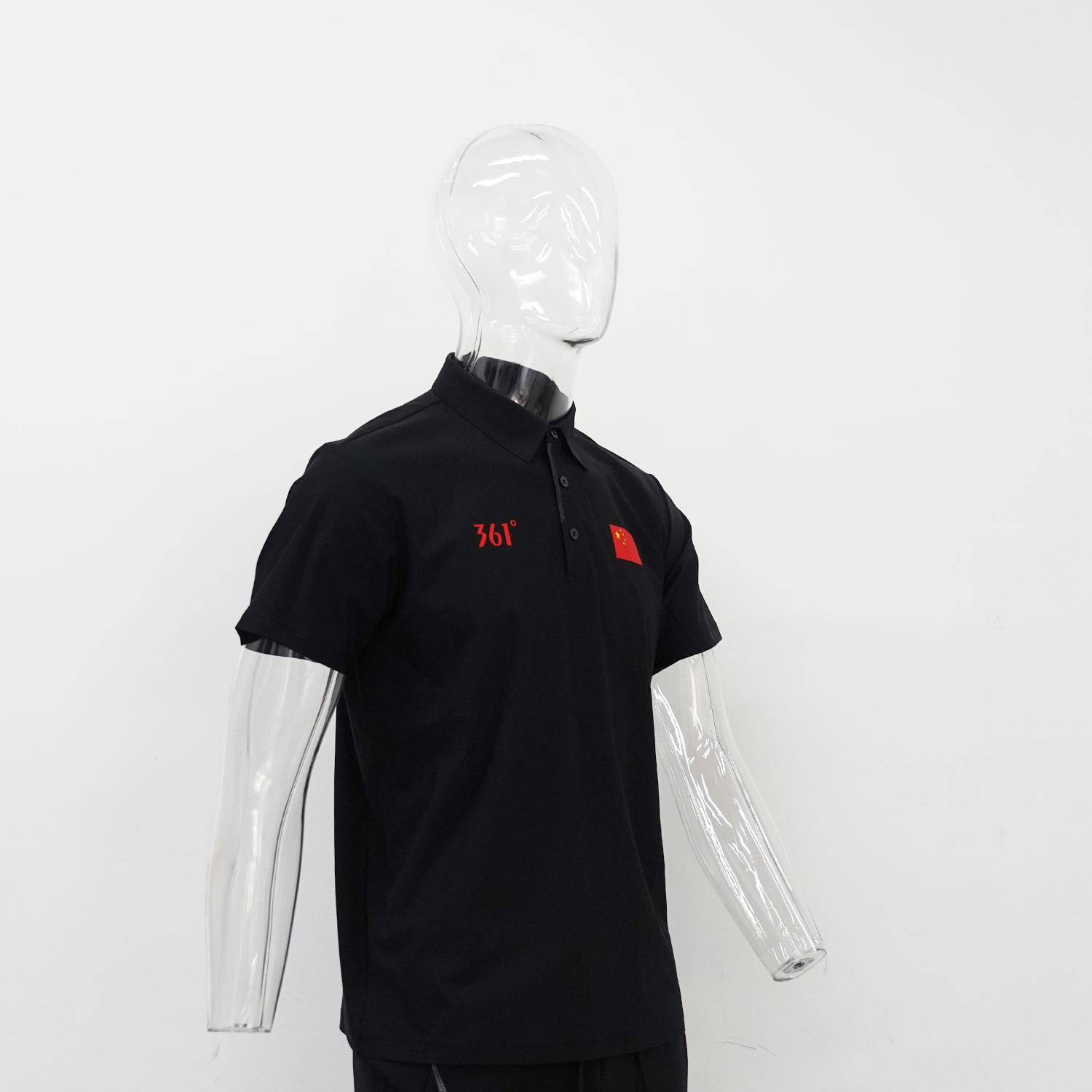 361 degrees 2024 sponsor the Chinese delegation national team leisure sports short -sleeved POLO shirt fast dry short -sleeved national service