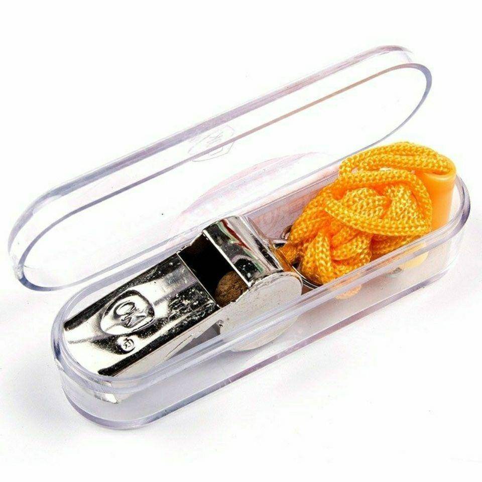OK Pass Coach Referee Competition OK Toning Basketball Football cheerful refueling stainless steel whistle
