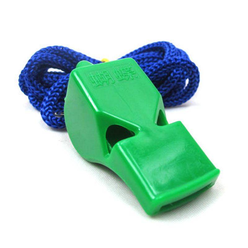 Genuine Butterfly Brand Pot Coach Referee Plastic Whistle Metal Copper Toning Guide Construction Silee