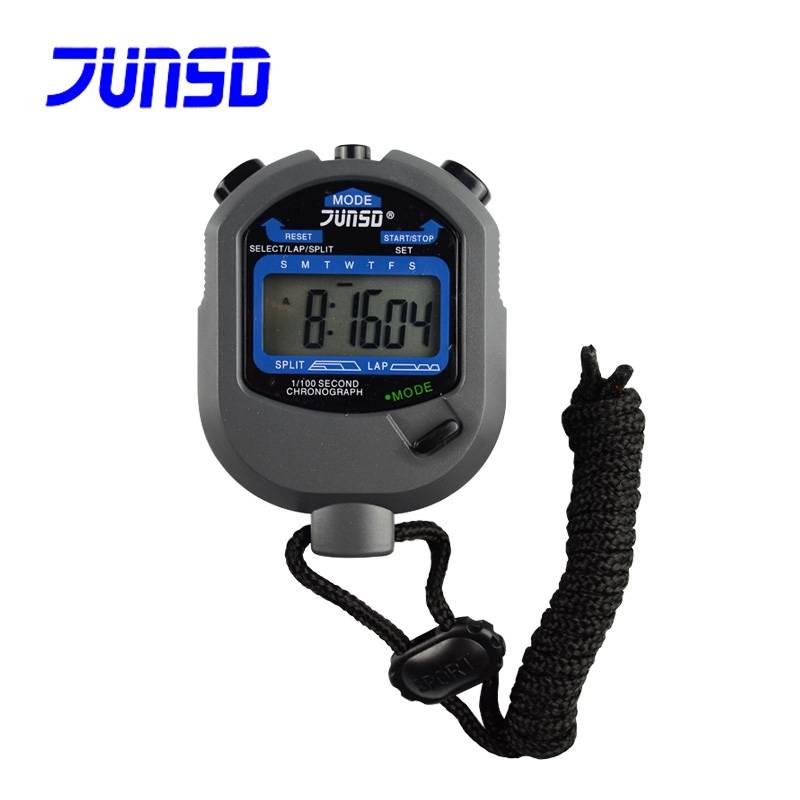 Junsda 505 seconds watch timer referee score 10 three rows of 60 track and field sports competition countdown