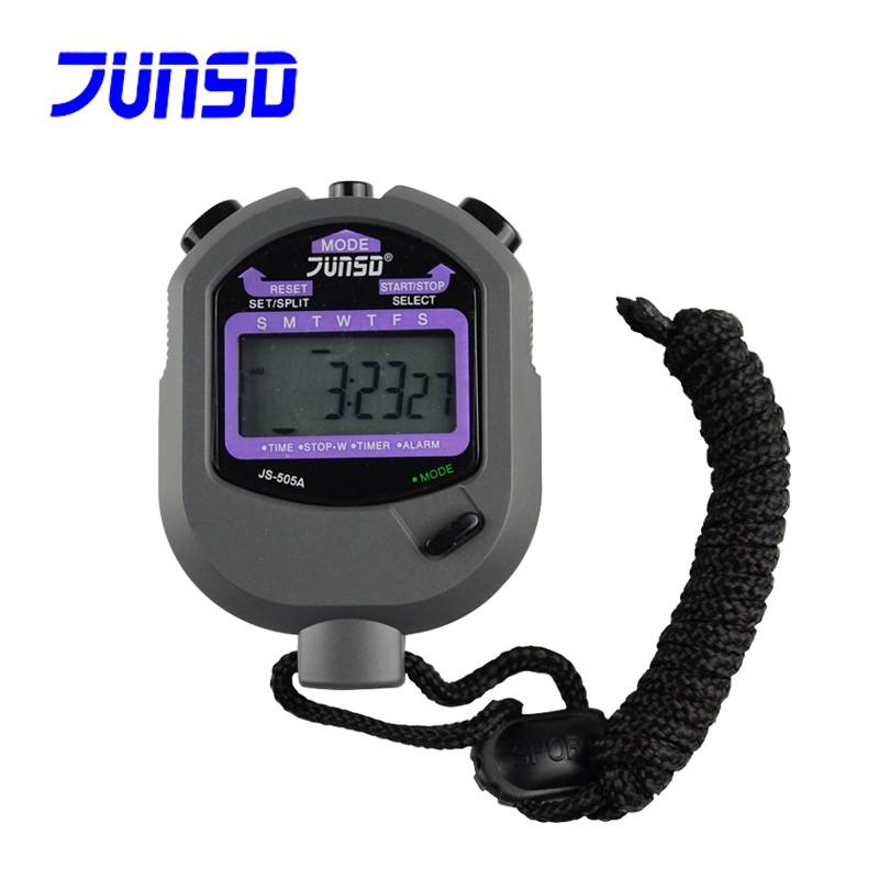 Junsda 505 seconds watch timer referee score 10 three rows of 60 track and field sports competition countdown