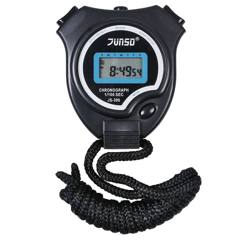 Junsda 505 seconds watch timer referee score 10 three rows of 60 track and field sports competition countdown
