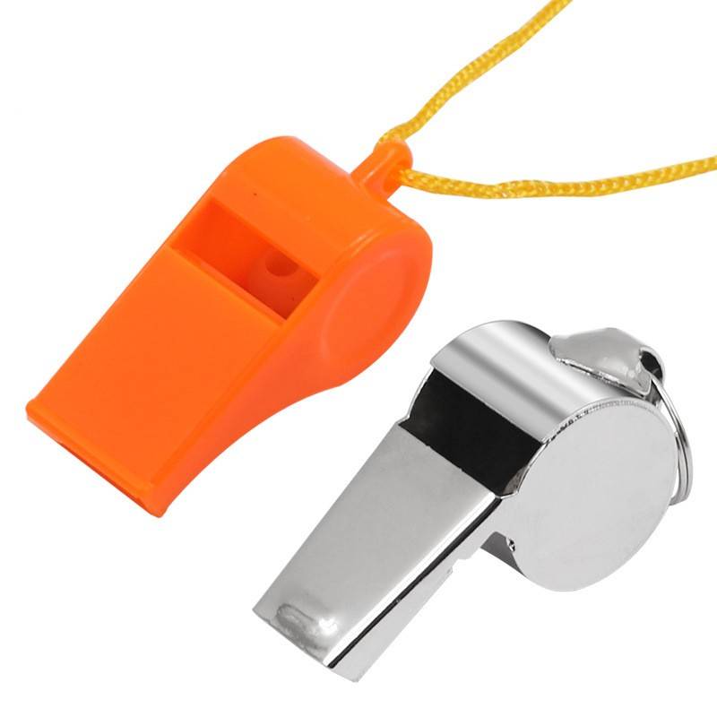 Sports products Plastic metal whistle children's toy sports cheer whistle contest referee whistle